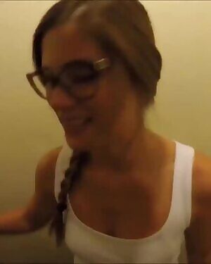 Sneaky in dressing room