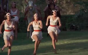 Debra Winger and Lynda Carter - Wonder Woman - 1976