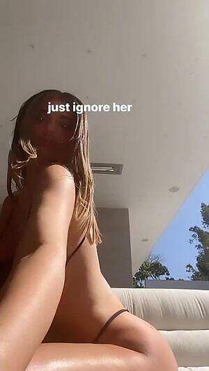 She's not stopping 🤤