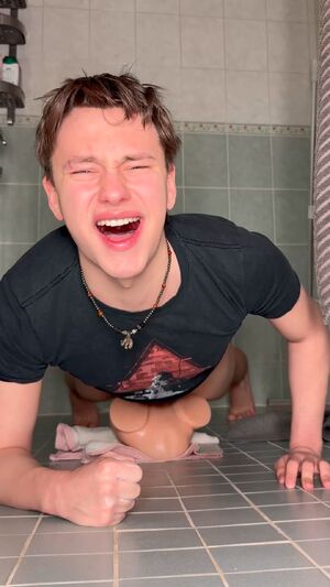 Gay Gooner Gooning Male Sex Toy