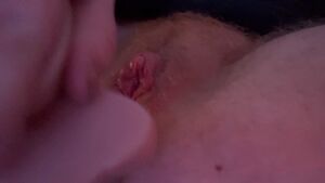 Solo Anal Dildo Gape