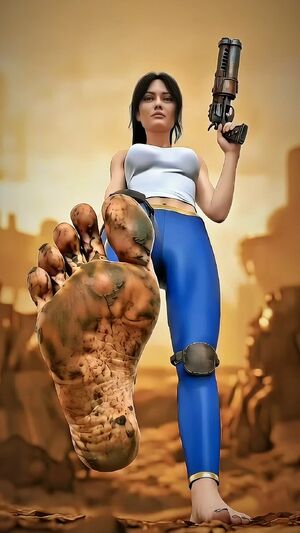 Femdom Feet ASMR Cosplay Crush Foot Fetish