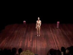 Apparently peeing on stage and rolling over your urine puddle is considered 'art' these days