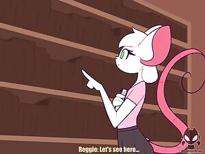 Reggie's Library Visit