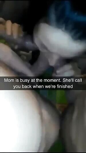 Mom is busy