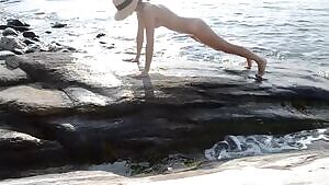 Pushups In A Sun Hat