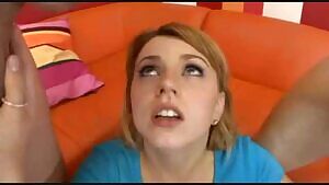 Lexi's face gets a proper coating