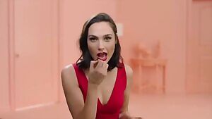 Gal Gadot is ready for her 10 men interracial blowbang.