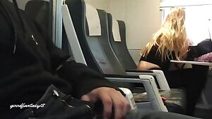 UNKNOWN +REAL TRAIN = CUMSHOT IN THE MOUHT