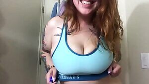 Sports Bra Reveal