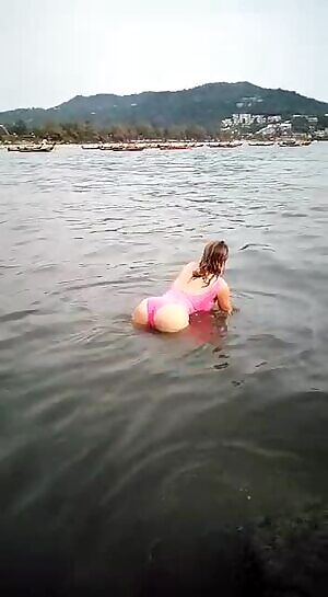Me in the water