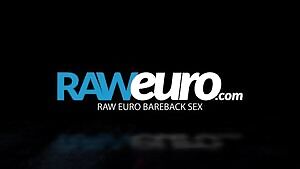 Horny Gay Blonde Riding a Huge Cock