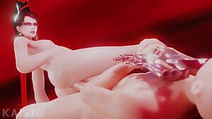 Bayonetta being dominant