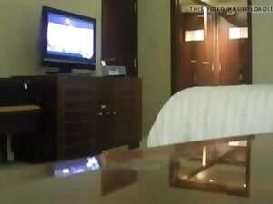 Arab Teasing the room Service