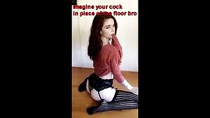 Little sis wants the real thing