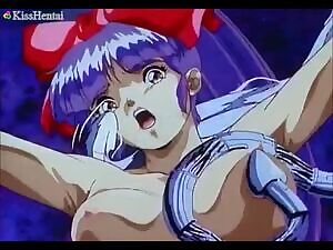 Mech tentacles capturing Miko