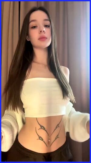 Long Hair Brunette Cumshot NSFW Teen