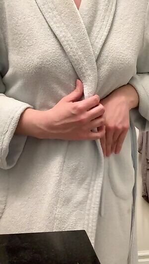 Take a look at the curves hiding under under my robe