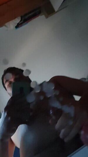 Mirror shot, edged for over an hour