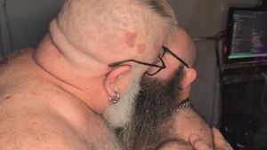 Gay DILFs Bear Beard Daddy Foreplay
