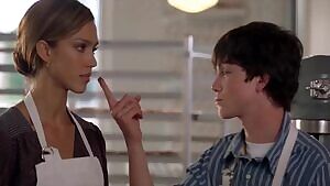 Jessica Alba sucking finger