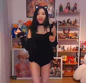 BJ YooEun - Sexy Kitty in little Boyshorts