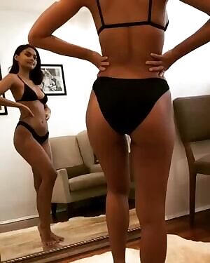 Showing off.