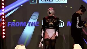 Self-destruct 2B Booty on stage by Adia Cosplay