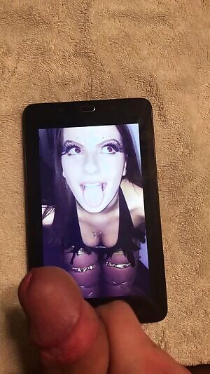 She was so eager to get soaked