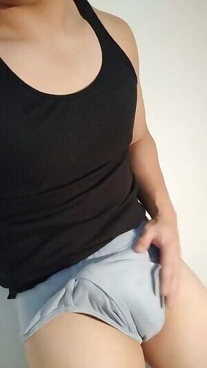 Me wearing Light blue with a little extra :)
