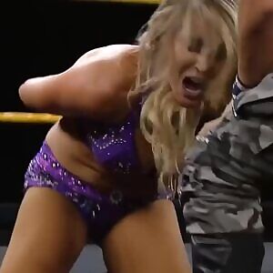 Charlotte on her knees