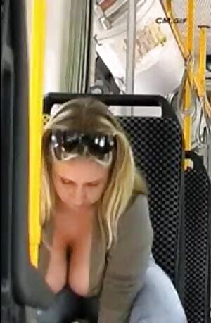 Combine huge tits, a loose sweater, and bending over...