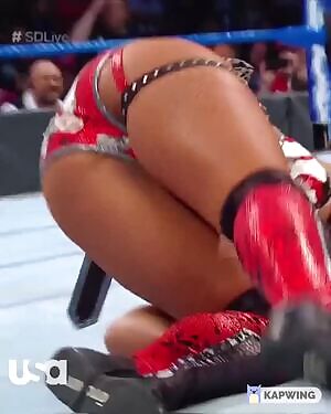 Ember Moon's ass
