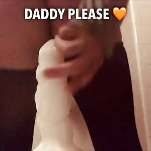 I made a deal with a demon for a perfect little asspussy <3 I’ll make a deal with you, I’ll be your naughty bitchboy if you let me ride you like this 😅🤤