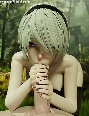 2B Blowjob