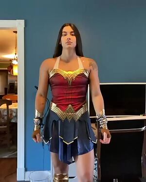 Jessica Guinan as Wonder Woman
