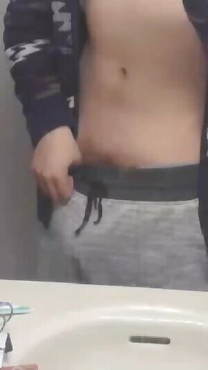 *Boing!* just me, a guy with size anxiety revealing his semi