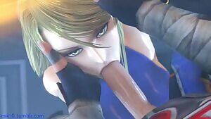 Fucking Samus' face