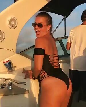 Abi and her big, Brazilian booty