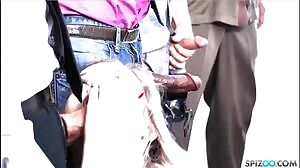 Spizoo - Lexi Lore Gets DP And Gangbanged