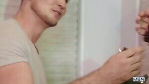 Jingle Balls Cock - Bareback - With Pierce Paris, Michael DelRay, JJ Knight