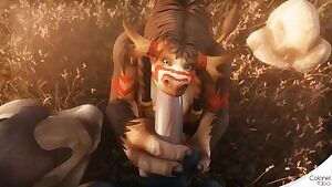 Highmountain Tauren Blowjob,