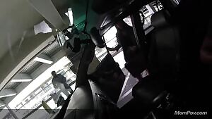 Picking mom up at the airport