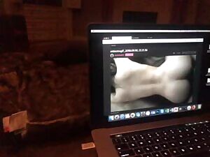 Someone got hard watching my ucking video