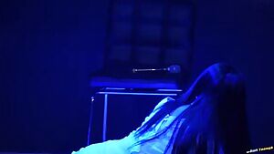 Jiyeon lying down