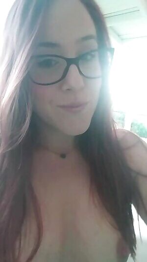 Wanna chill with this 4 eyed housewife in the hot tub?