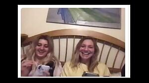 College girls laugh at a small dick