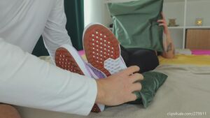 Feet Tickling Cum Cumshot Foot Footjob