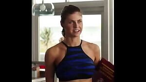 Alexandra Daddario's Distracting Plots In Baywatch