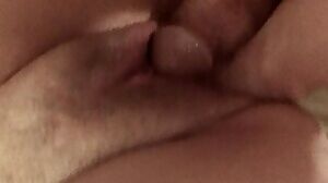 fist and cock closeup